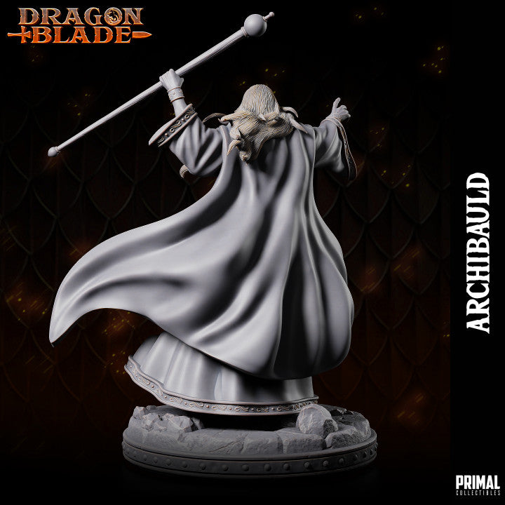 Primal Collectibles - Archibauld, Human Wizard - Dragonblade 2024 January