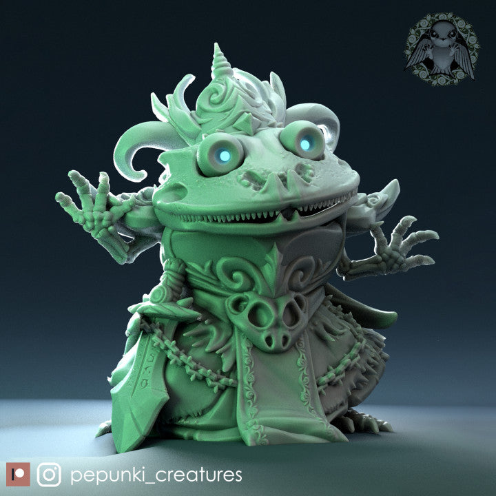 Pepunki Creatures - Frog Lich 2022 October