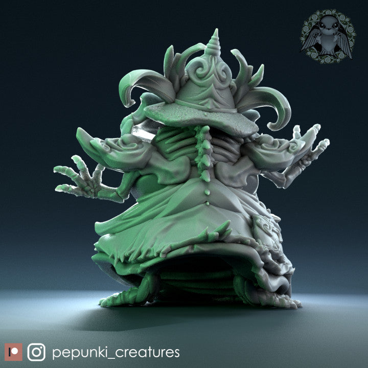 Pepunki Creatures - Frog Lich 2022 October