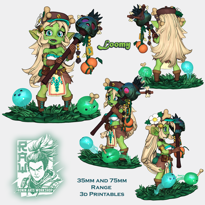 Ronin Arts - Loomy, The Goblin Shaman - Team Gobettes 2024 June