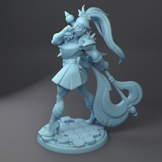 Twin Goddess Miniatures - Sailor Chandos, Orc Magical Girl - 2022 May