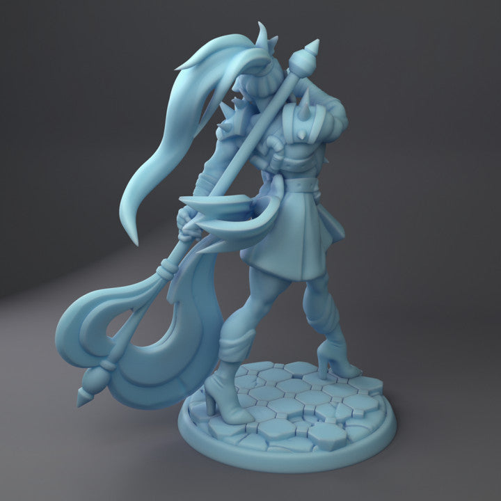 Twin Goddess Miniatures - Sailor Chandos, Orc Magical Girl - 2022 May