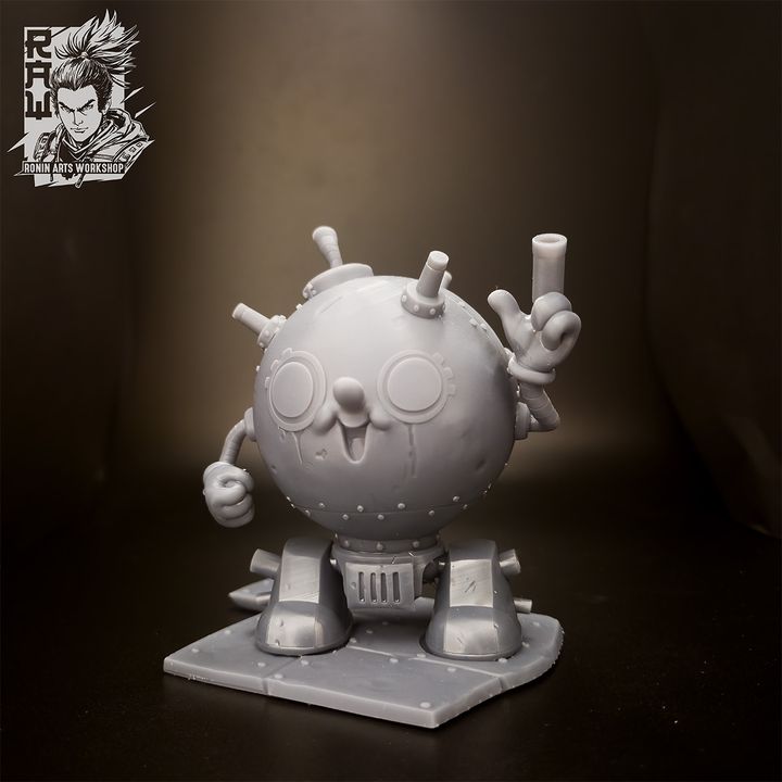 Ronin Arts - Chibi Goblin, Fuze and her Bombbot Mr. Biggy - Team Gobettes 2025 April 35mm