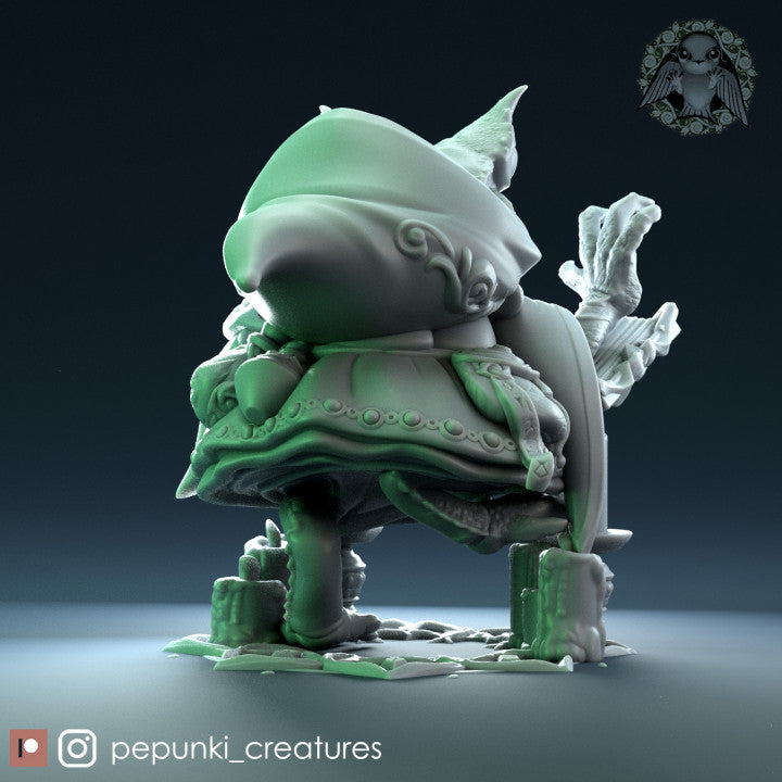 Pepunki Creatures - Frog Necromancer 2023 February