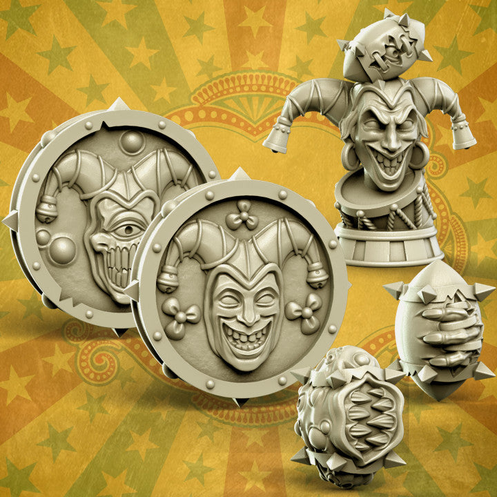 Punga Miniatures - Nurgle Balls Marker Reroll, Nurgle´s Children - Plague Carnival - Blood Bowl