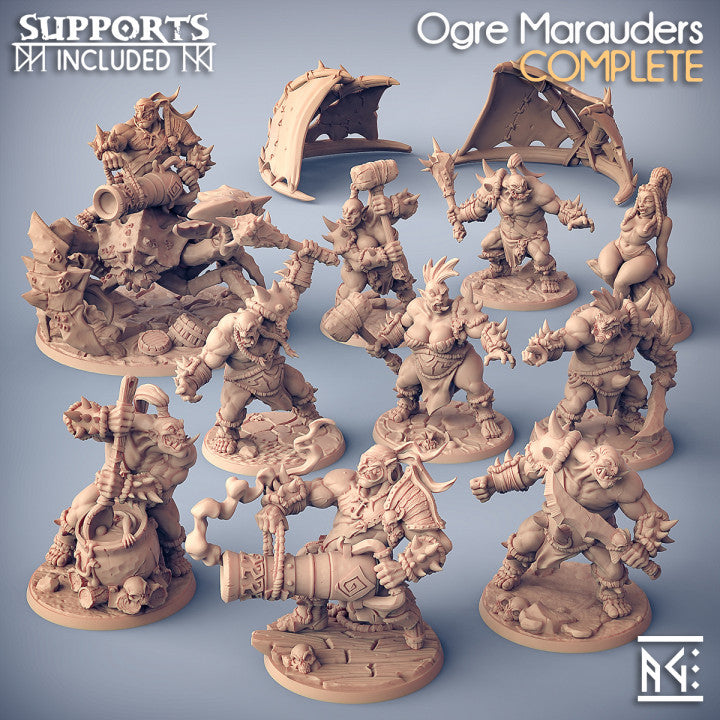 Artisan Guild -  Ogre Marauders 2019 May Release 35mm