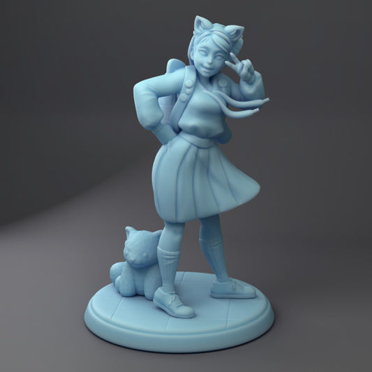 Twin Goddess Miniatures - Red Panda Fangirl - 2022 May