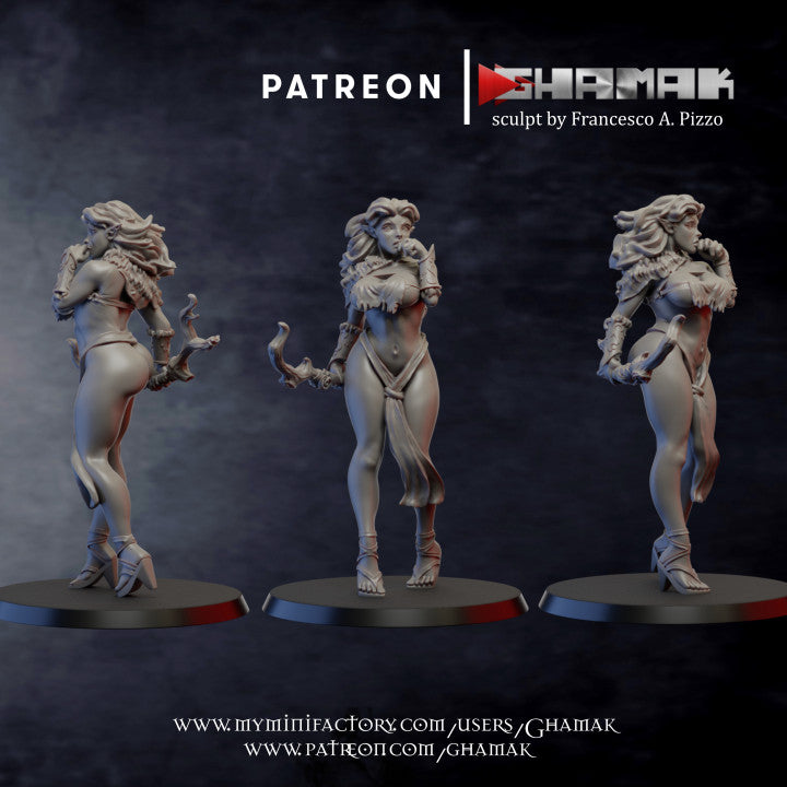 Ghamak - Wood Elf, Pin Up