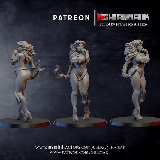 Ghamak - Wood Elf, Pin Up