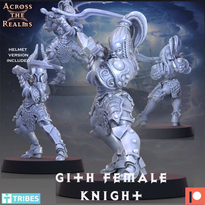 Across The Realms - Gith Female Knight - Planar Raiders 2023 October