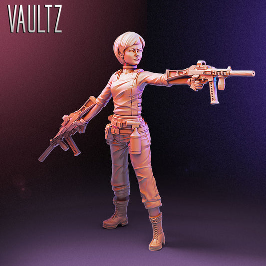 Vaultz - Rebecca Chambers, Resident Evil - Zombicide Size 35mm