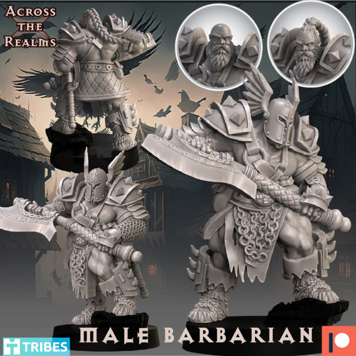 Across The Realms - Male Barbarian - Grimdark Worlds 2023 April