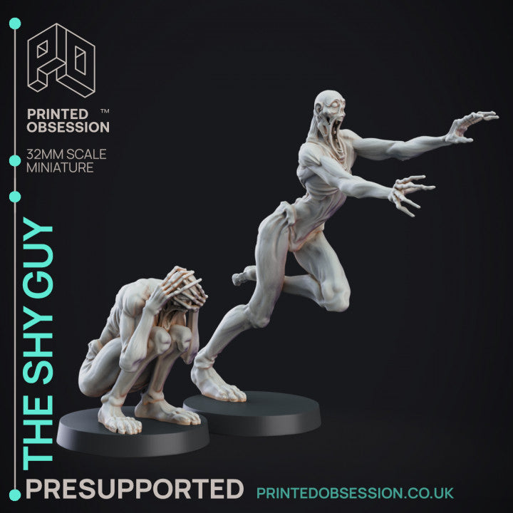 Printed Obsession - Shy Guy - Cryptids 2021 March