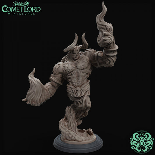 Comet Lord - Tal'Rashadar, The Ifrit Usurper Pose 2 (Huge) - 2023 March