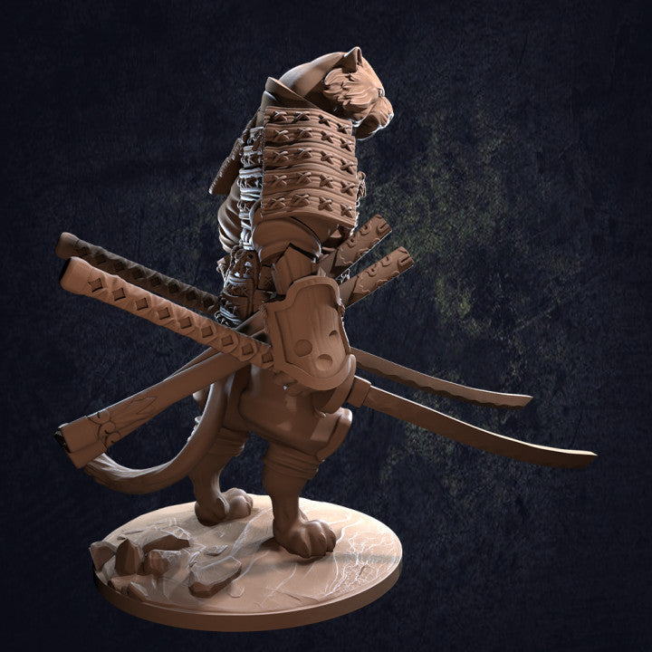 Dragons Trappers Lodge - Tengashi, Tabaxi Samurai - 2020 August