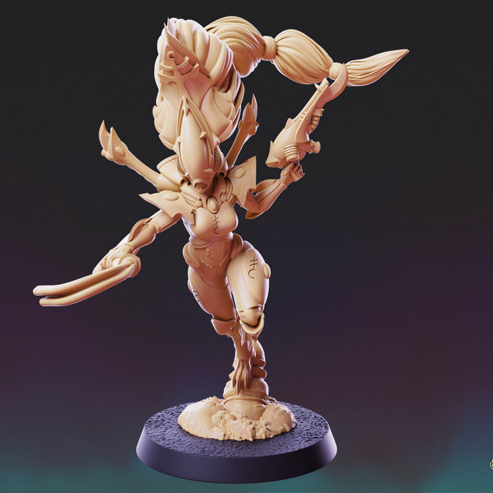 PSMiniatures - Wailing Phantom Leader, Eldar - Warhammer 40K