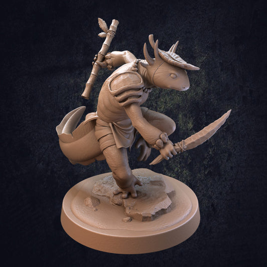 Dragons Trappers Lodge - Yahni Axolotl Warrior- 2021 April
