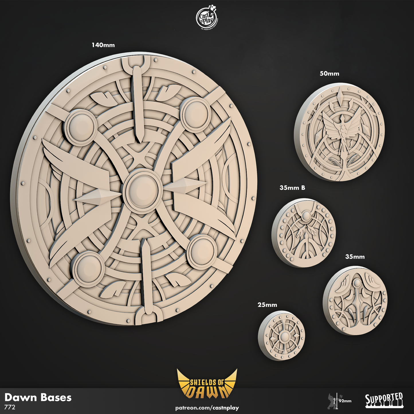 Cast n Play - Shields of Dawn 2023- December Release