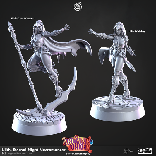 Cast n Play - Lilith, Eternal Night Necromancer #842 - Arcane Order 2024 June