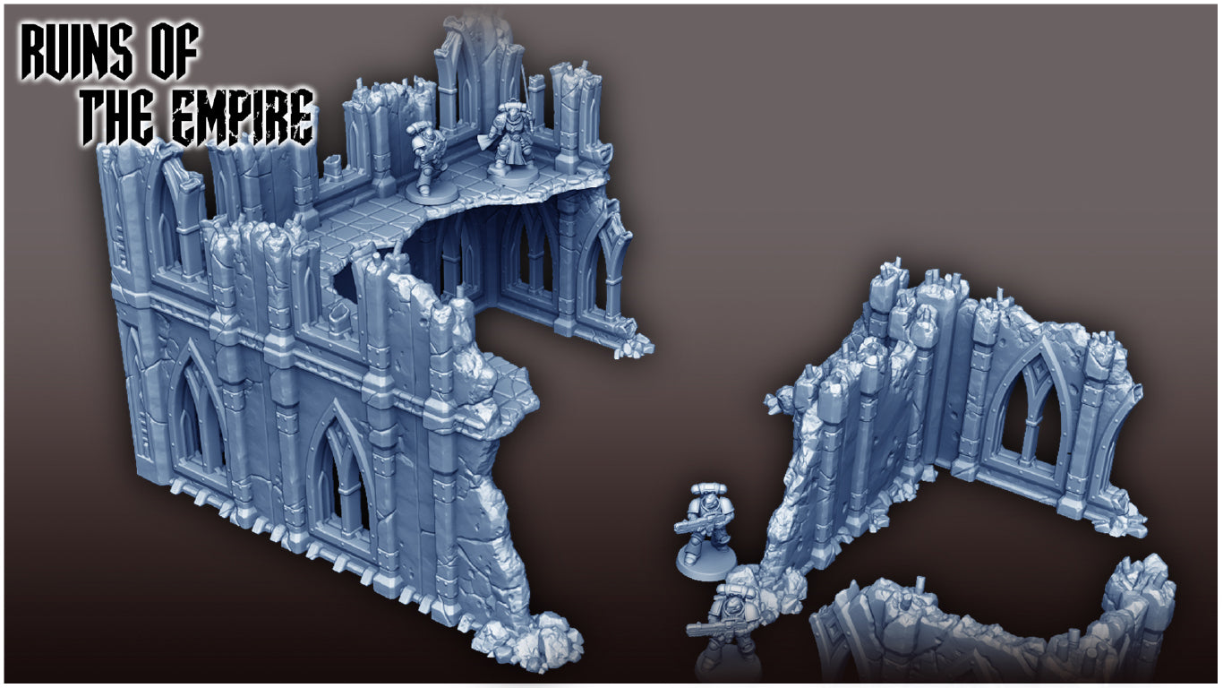 Warhammer 40K Terrain - Ruins of the Empire