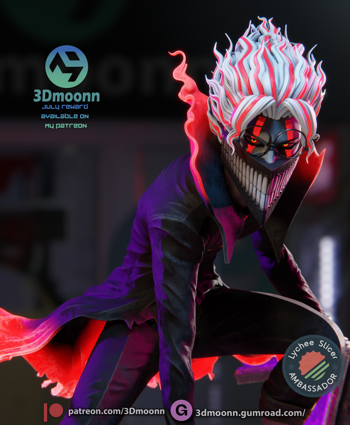 3D Moonn - Okarun, Dandadan - 2025 July