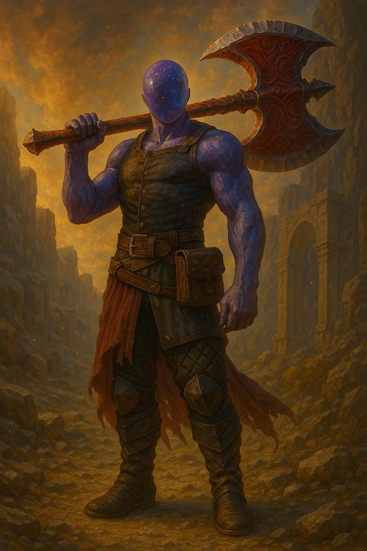 Wizards Workshop - Barbarian Plasmoid, by Raul Castillo
