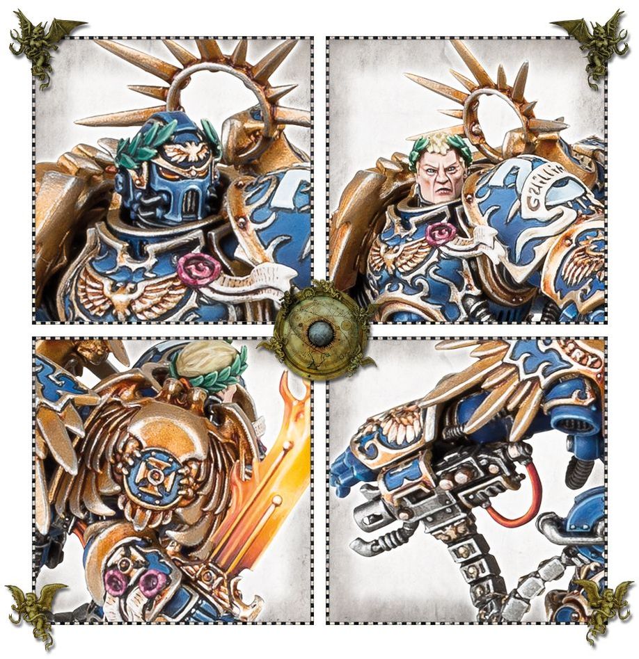 Games Workshop - Roboute Guilliman Primarch of the Ultramarines (Only Helm Style Avilable)