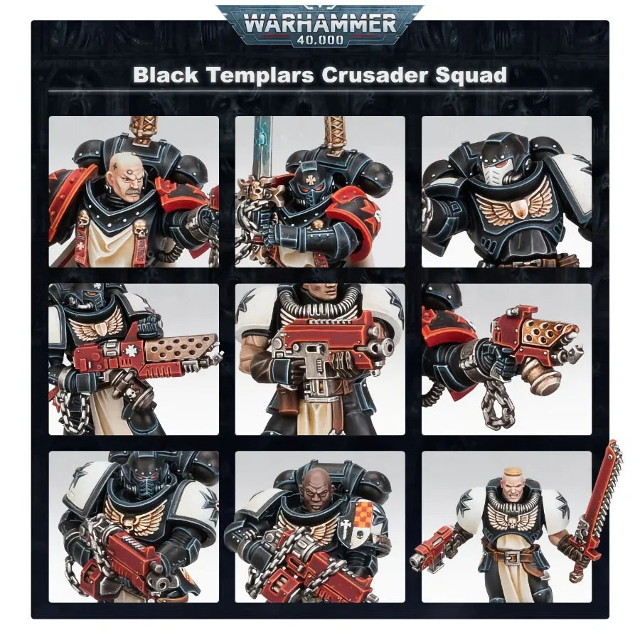 Games Workshop - Black Templars Primaris Crusader Squad - Warhammer40K