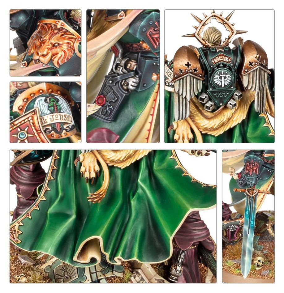 Games Workshop - Lion el Johnson Dark Angels Primarch Warhammer 40K