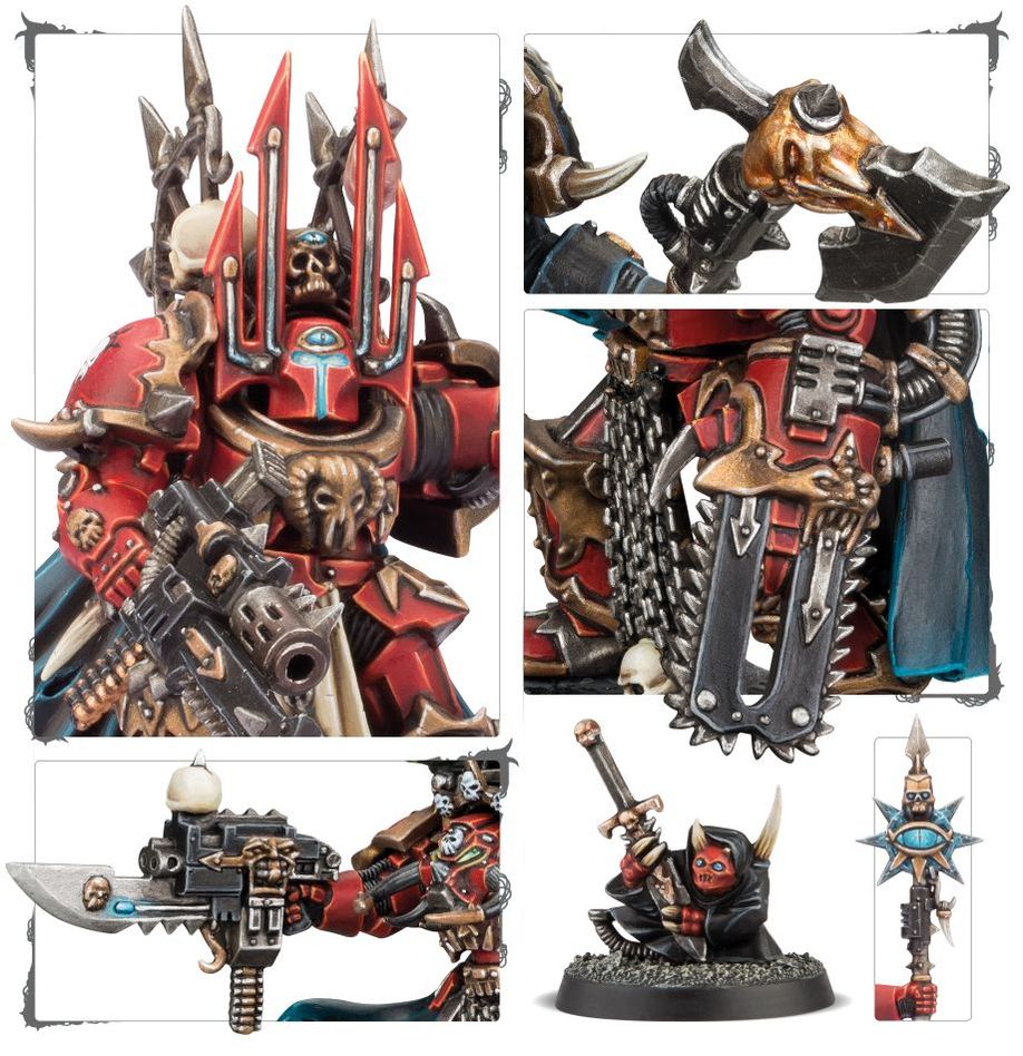 Games Workshop - Chaos Lord in Terminator Armour - Warhammer 40K