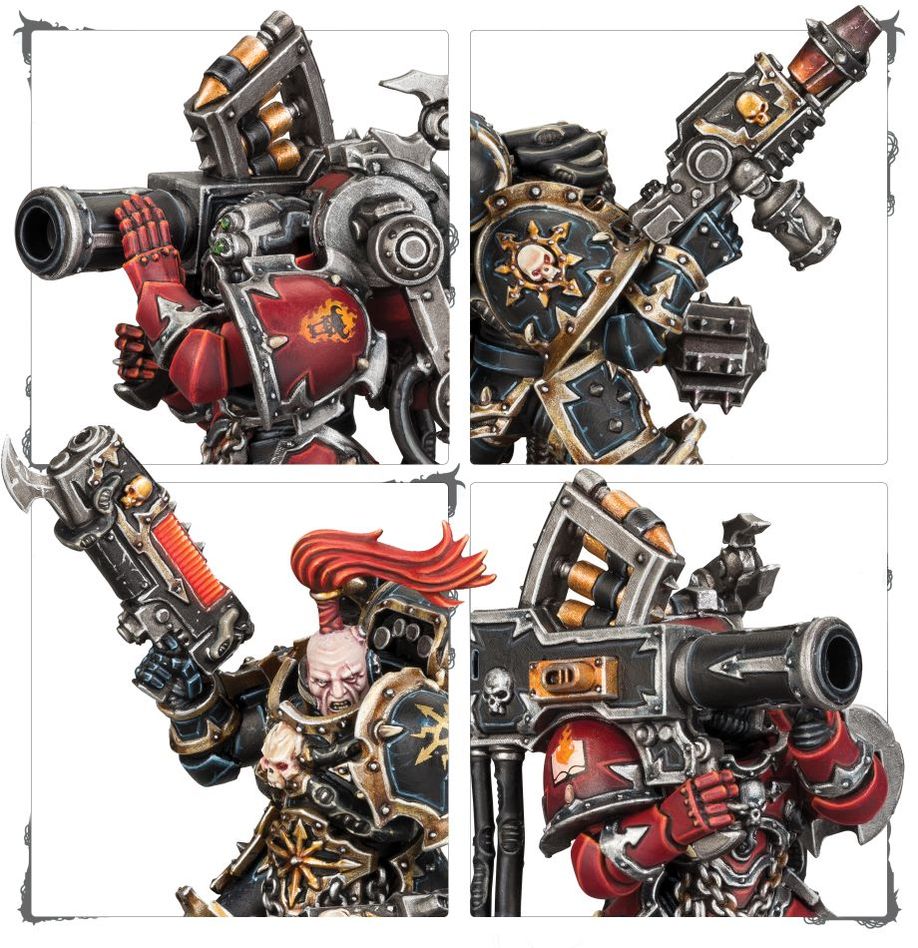 Games Workshop - Chaos Space Marines Havocs 40K