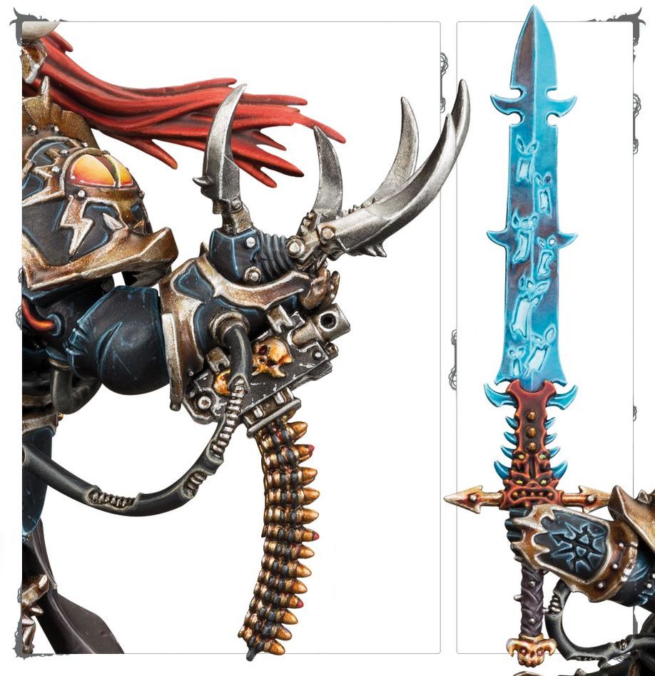 Games Workshop - Abbadon the Despoiler Chaos Lord Warhammer 40K 60mm