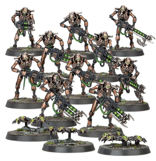 Necron Warriors (No Scarabs) 10 Units, Necrons  - Warhammer 40K