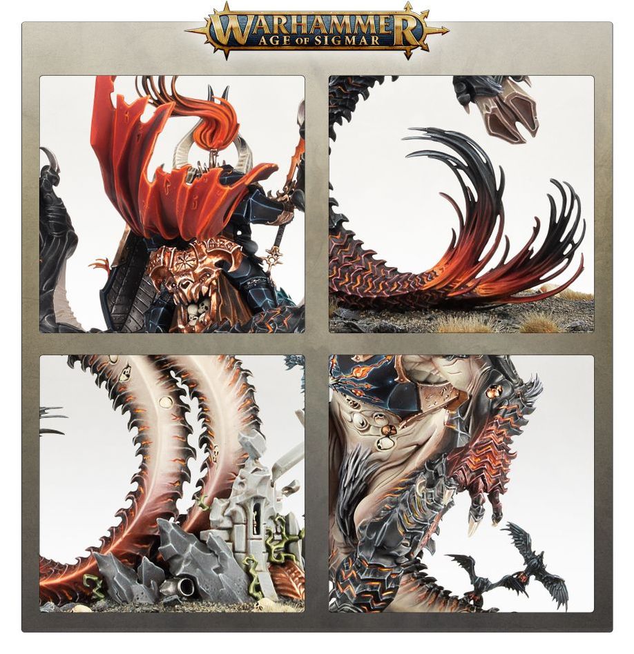 Games Workshop - Archaon Everchosen, Chaos Armies - Warhammer Age of Sigmar