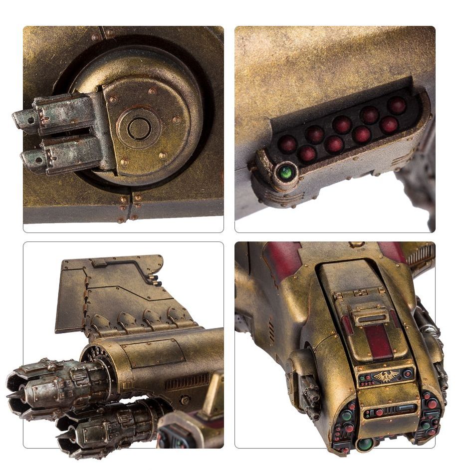 Games Workshop - Orion Assault Dropship, Adeptus Custodes - Warhammer 40K