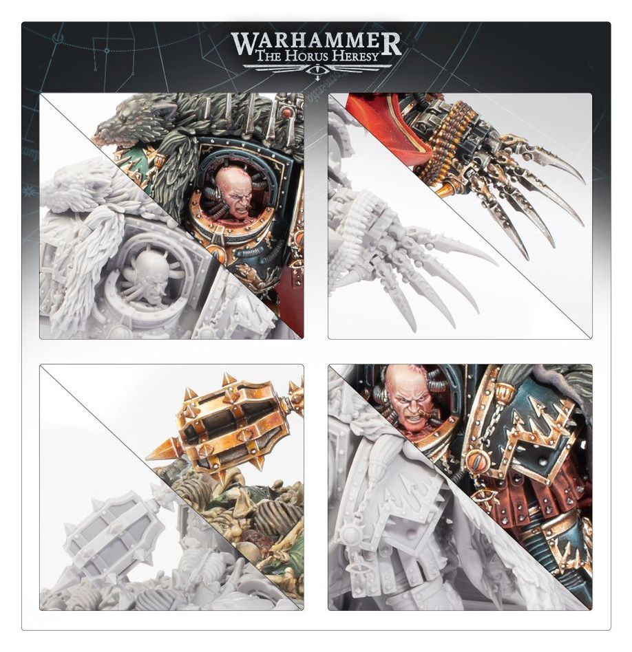 Horus Ascended, Primarch of Luna Wolves  - Warhammer 40K