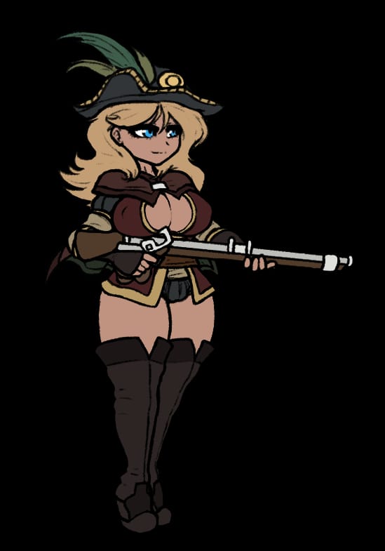 Wizards Workshop - Musketeer, Darkest Dungeon, Custom Enrique Toledo