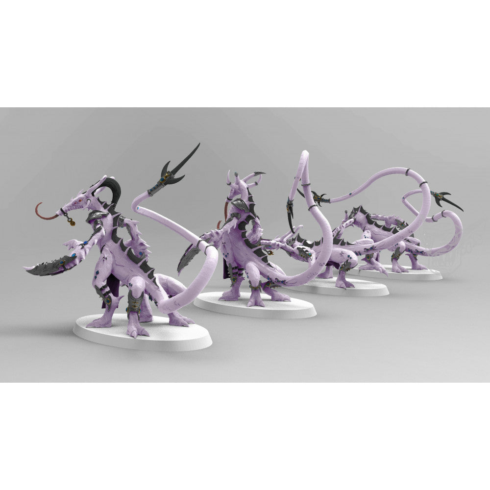 Renders Studio - Fiends, Hedonites of Slaanesh - Warhammer 40K/AoS
