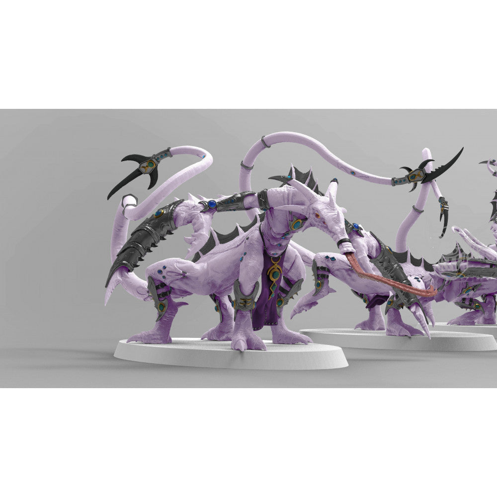 Renders Studio - Fiends, Hedonites of Slaanesh - Warhammer 40K/AoS