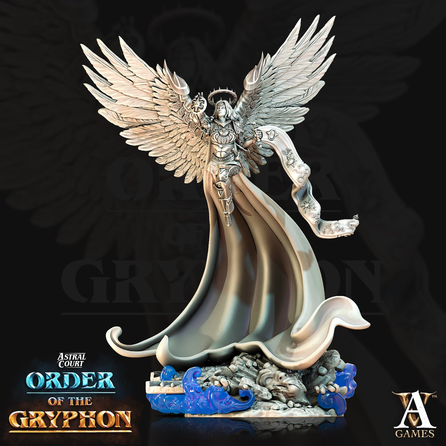 Archvillain Games - Judgement Deva Banner - Astral Court Order of the Gryphon 2022 May