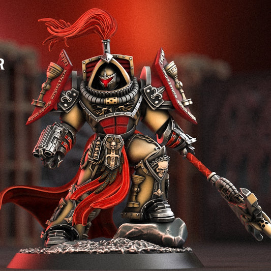 Heroes Infinite Raging Heores - Pretorian Annihilators Sacred Guard Leader, Custodes  - Grim Darkness of the Inquisition 2 #40