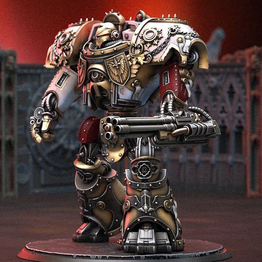 Heroes Infinite Raging Heores - Pretorian Ironclad Gatling Gun Arm, Custodes  - Grim Darkness of the Inquisition 2 #40