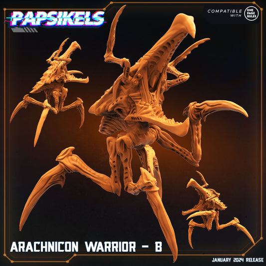 Papsikels - Arachnicon Warrior B - Dropship Trooprers 2024 january