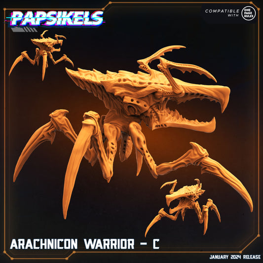 Papsikels - Arachnicon Warrior C - Dropship Trooprers 2024 january