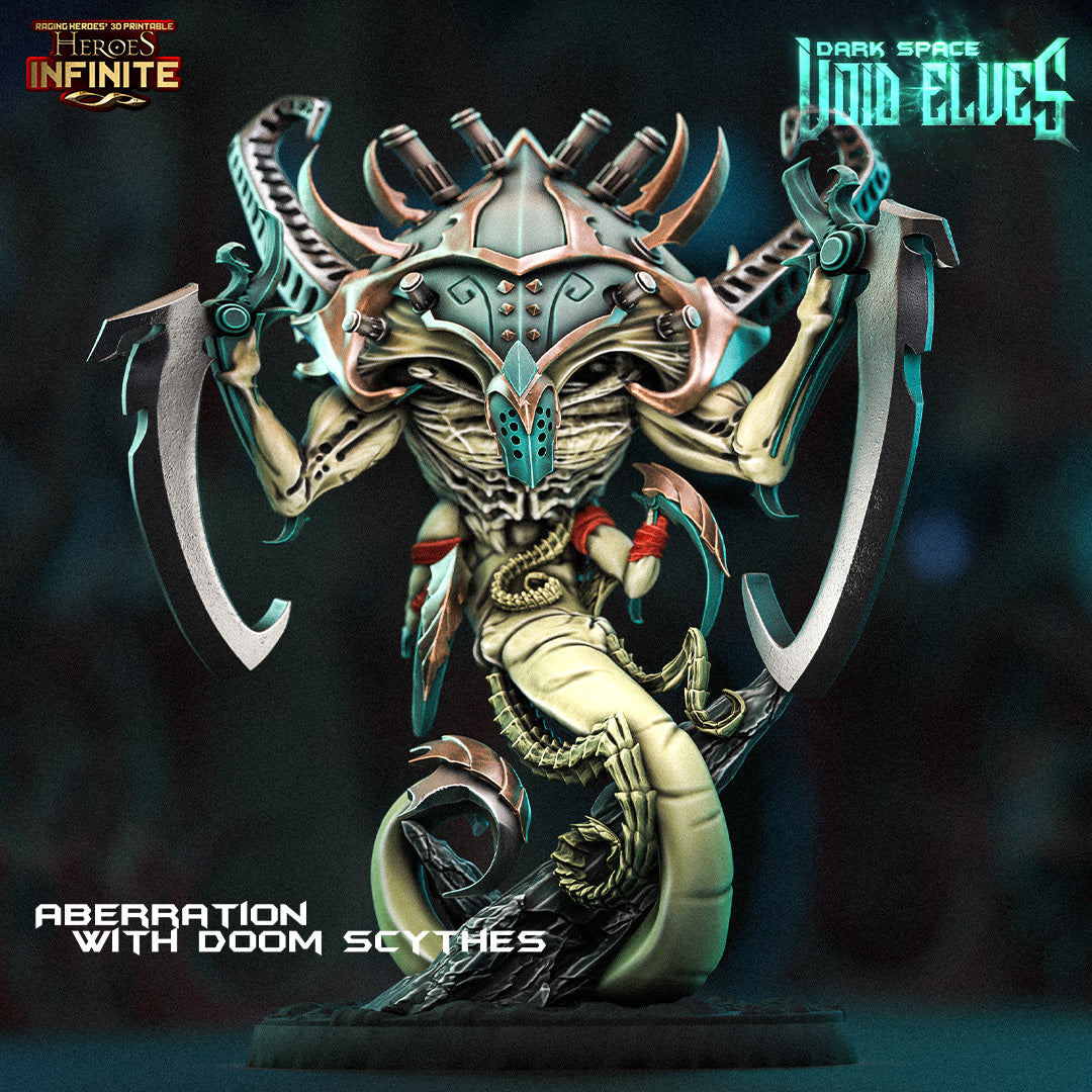 One Page Rules - Aberration with Doom Scythes, Aeldari (Huge) 2024 August