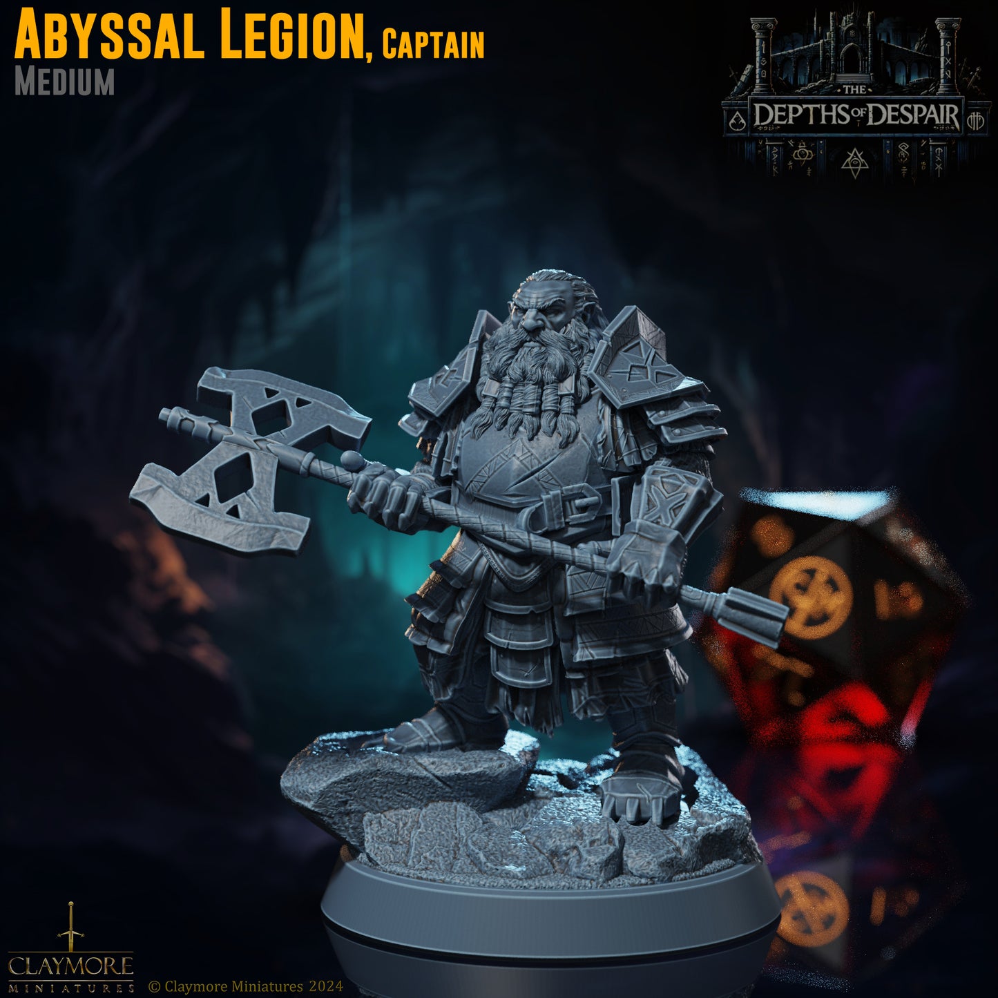 Claymore Miniatures - Depths of Despair 2024 July Release 35mm