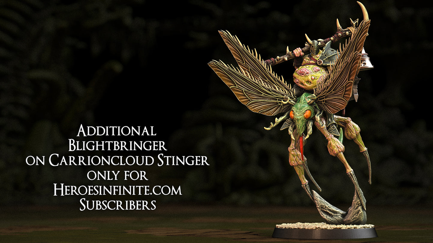 Heroes Infinite Raging Heores - Blightbringer on Carrioncloud Stinger - 2024 Vermin and Pestilence in the Elves Woods #53