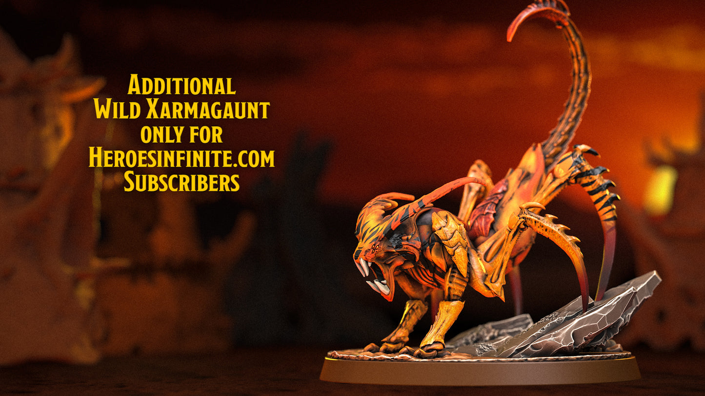 Heroes Infinite Raging Heores - Wild Xarmagaunt - 2024 Mortenburg Chronicles - Hive of the Wa´Kura Termigants #56
