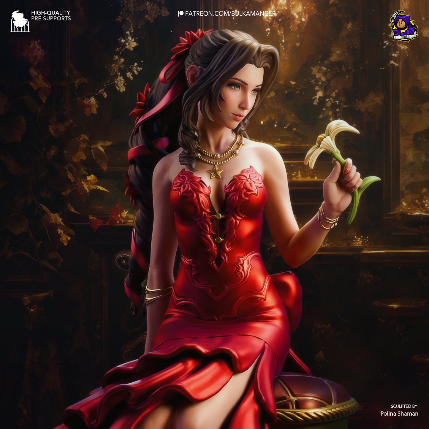 Bulkamancer - Aerith Gainsborough, Final Fantasy VII