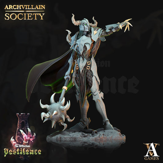 Archvillain Games - Priscila the Bloodsoaked Elf Fighter Archvillain Society Vol. 23 The Affliction - Pestilence 2023 May